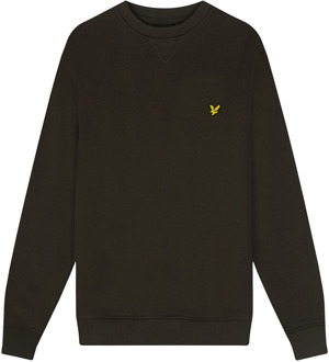 Lyle & Scott jongens sweater Olijf - 110-116