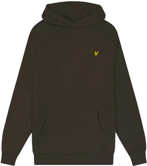 Lyle & Scott jongens sweater Olijf - 134-140