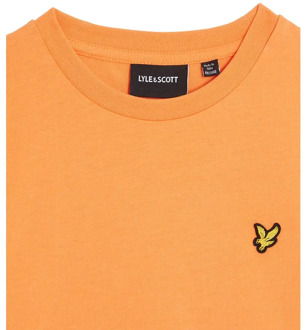 Lyle & Scott jongens t-shirt Oranje - 170-176