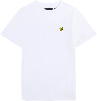 Lyle & Scott jongens t-shirt Wit - 152-158