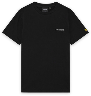 Lyle & Scott jongens t-shirt Zwart - 152-158