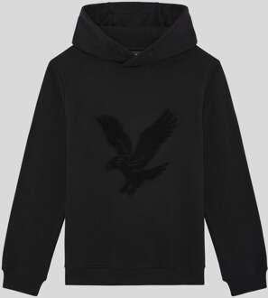 Lyle & Scott Jongens Towelling Eagle Hoodie - Zwart