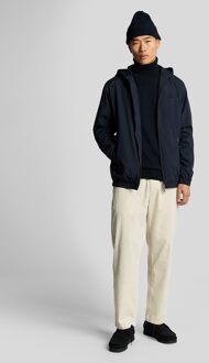 Lyle & Scott katoenen merino coltrui - marineblauw Navy