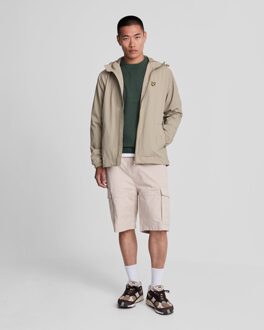 Lyle & Scott Katoenen Merino Trui met Ronde Hals, Groen