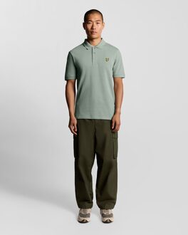 Lyle & Scott katoenen poloshirt - blauw