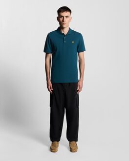 Lyle & Scott Katoenen poloshirt Blauw
