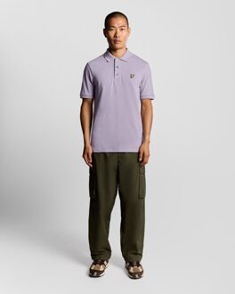 Lyle & Scott katoenen poloshirt - roze