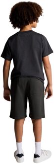 Lyle & Scott Katoenen trainingsbroek voor kinderen (Gunmetal) Grijs - 5-6J / 110-116cm