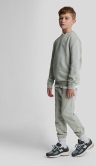 Lyle & Scott Kids Script Geborduurde Joggingbroek - Grijs