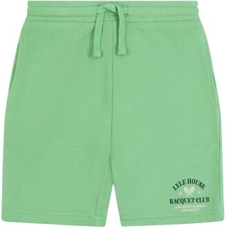 Lyle & Scott Kinderen/Kinderen Racquet Club Grafisch Sweatshort (Groen) - 10-11J / 140-146cm