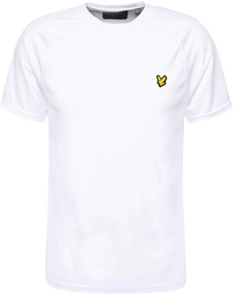 Lyle & Scott Klassiek Wit Katoenen T-Shirt Lyle & Scott , White , Heren - XL