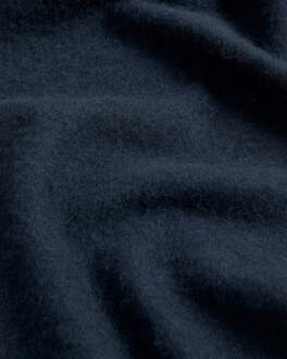 Lyle & Scott Lamswol Blend Sjaal - Marineblauw Navy