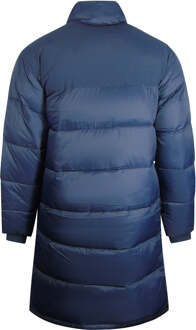 Lyle & Scott lang gewatteerd marineblauw pufferjack - maat L Navy