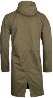Lyle & Scott Lichen groene fishtail parka jas - XL
