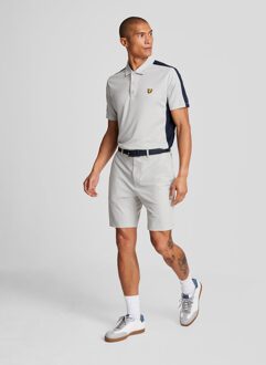 Lyle & Scott lichtgewicht golfshorts - grijs