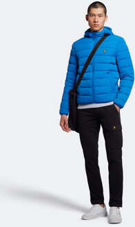 Lyle & Scott Lichtgewicht puffer jas in Blauw