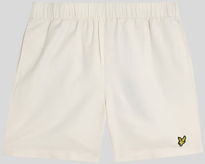 Lyle & Scott linnen deckshorts - beige