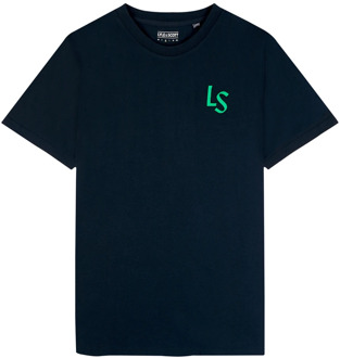 Lyle & Scott Logo T-Shirt Lyle & Scott , Blue , Heren - 2Xl,Xl,L,M,S
