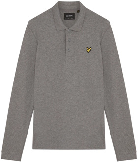 Lyle & Scott Longsleeve Polo Heren - M