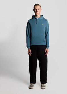 Lyle & Scott Loopback Katoenen Hoodie - Blauw