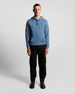 Lyle & Scott Loopback Katoenen Hoodie - Blauw