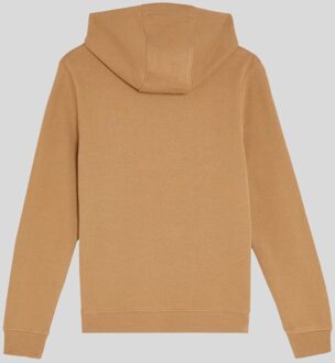 Lyle & Scott Loopback katoenen hoodie voor jongens - bruin