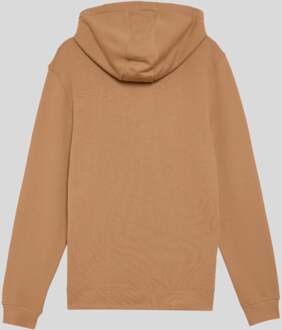 Lyle & Scott Loopback Katoenen Volledige Rits Hoodie - Bruin - maat XL