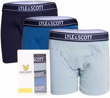 Lyle & Scott Lyle And Scott Chadwick 3-pack jongensbroek in Multicolor Veelkleurig - 8-10J / 128-140cm