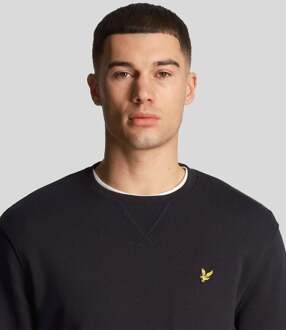 Lyle & Scott Lyle and Scott Crew neck sweatshirt - - maat Donker Marine