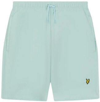 Lyle & Scott Lyle and Scott effen strandkleding zwemshort - maat Blauw