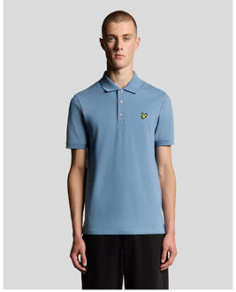 Lyle & Scott Lyle and Scott Lyle&scott plain polos sp400vog Blauw