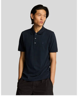 Lyle & Scott Lyle and Scott Lyle&scott superfine polos sp2255ton Blauw - XL