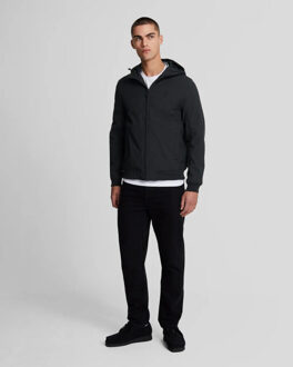 Lyle & Scott Lyle and Scott Lyle&scott tonal fleece back jackets jk2110ton Zwart - M