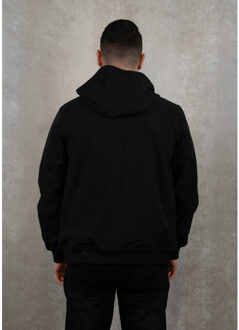 Lyle & Scott Lyle and Scott Mesh back softshe jas Zwart - L