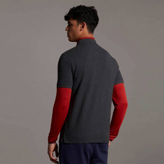 Lyle & Scott Lyle and Scott Plain polo shirt - maat Grijs