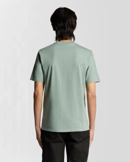 Lyle & Scott Lyle and Scott Plane t-shirt mint Groen