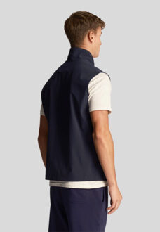Lyle & Scott Lyle and Scott Softshell gilet bodywarmers - maat XS Blauw
