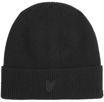 Lyle & Scott Lyle and Scott Winter muts jongens - tonal eagle Zwart - One size