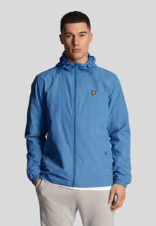 Lyle & Scott Lyle and Scott Zip through hooded jacket jackets Blauw - XS