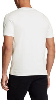 Lyle & Scott Lyle Scott Heren Korte Mouwen T-Shirt Regular Fit Ronde Hals Zomerse Katoenen Tee Wit