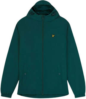 Lyle & Scott Lyle Scott lichtgewicht malachietgroene jas - maat M