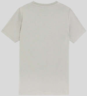 Lyle & Scott Lyle & Scott T-shirt met print voor jongens - grijs