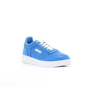 Lyle & Scott McMahon II blauwe suède leren veterschoenen voor heren FW1200 Z797 - maat EU 44.5 / UK 10