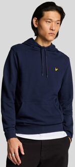 Lyle & Scott Men's Lyle And Scott Eagle Head Pullover Hoodie in Navy