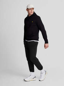 Lyle & Scott Men's Lyle And Scott Interlock Cuffed Sweatpants in Black Zwart