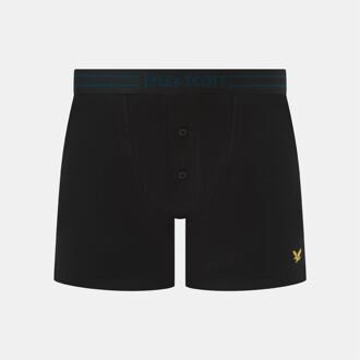 Lyle & Scott Men's Lyle And Scott Lewis 3 Pack Boxer Shorts in Black - maat 2XL Zwart