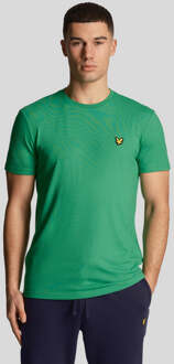 Lyle & Scott Men's Lyle And Scott Martin T-Shirt in Green - maat S Groen