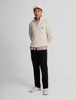 Lyle & Scott Men's Lyle And Scott Plain Oxford Shirt in Pink Roze