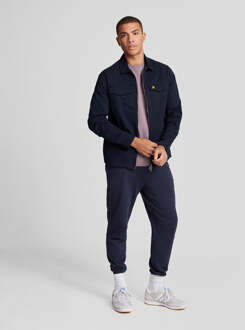 Lyle & Scott Men's Lyle And Scott Plain T-Shirt in Purple Roze - M