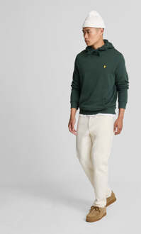 Lyle & Scott Men's Lyle And Scott Pullover Hoodie in Green Groen